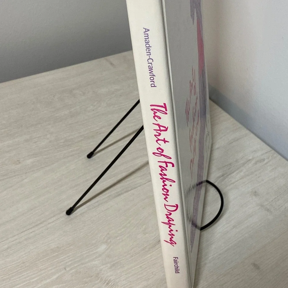 1994 The Art of Fashion Draping Connie Amaden-Crawford HB 5th Printing VTG